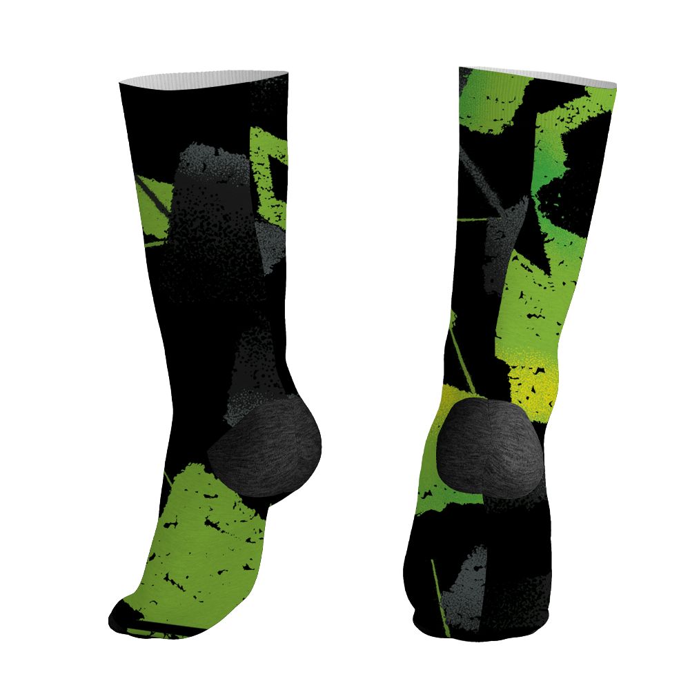 Air-Foamposite-One-Black-Volt-NastyJamz-Socks-Match-Built-Different-All-Over-Print-Broken