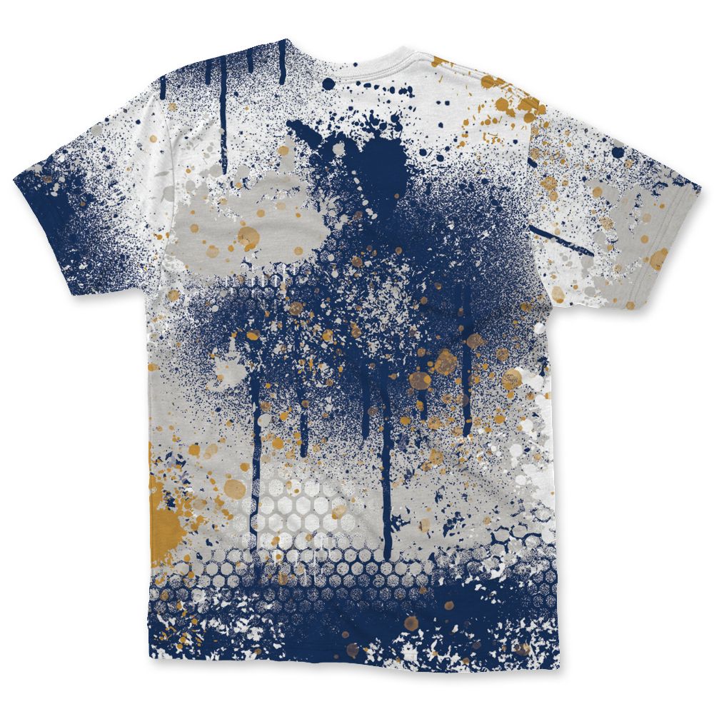 SB-Navy-4s-NastyJamz-T-Shirt-Match-23-Painted-Graffiti
