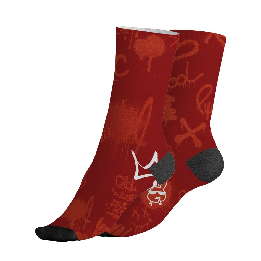 Brick-By-Brick-4s-NastyJamz-Socks-Match-Graffiti-King-All-Over-Print-Doodle-Style