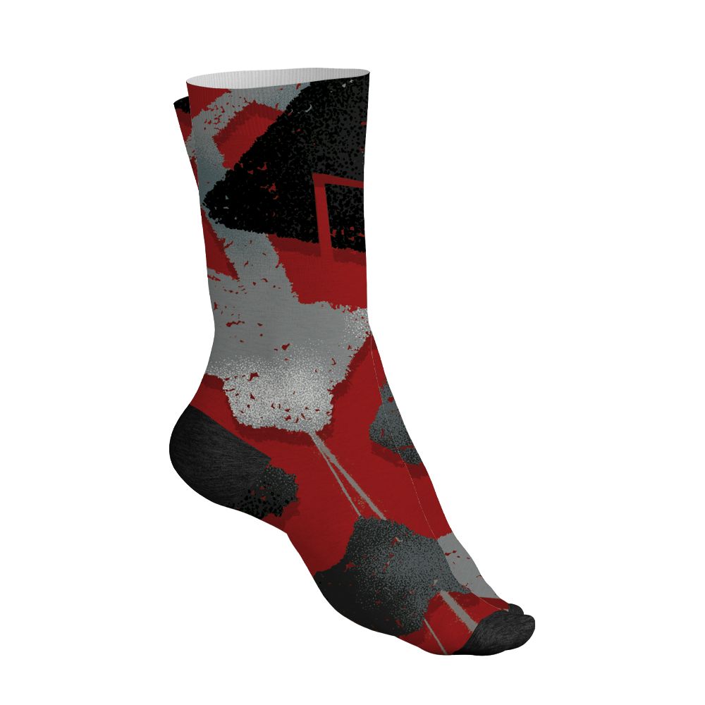 U.nion-Varsity-Red-Shadow-Grey-1s-NastyJamz-Socks-Match-Built-Different-All-Over-Print-Broken