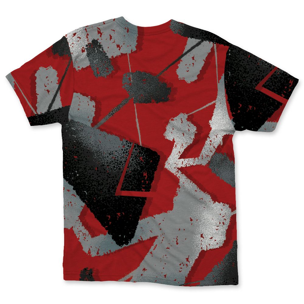 U.nion-Varsity-Red-Shadow-Grey-1s-NastyJamz-T-Shirt-Match-Built-Different-All-Over-Print-Broken