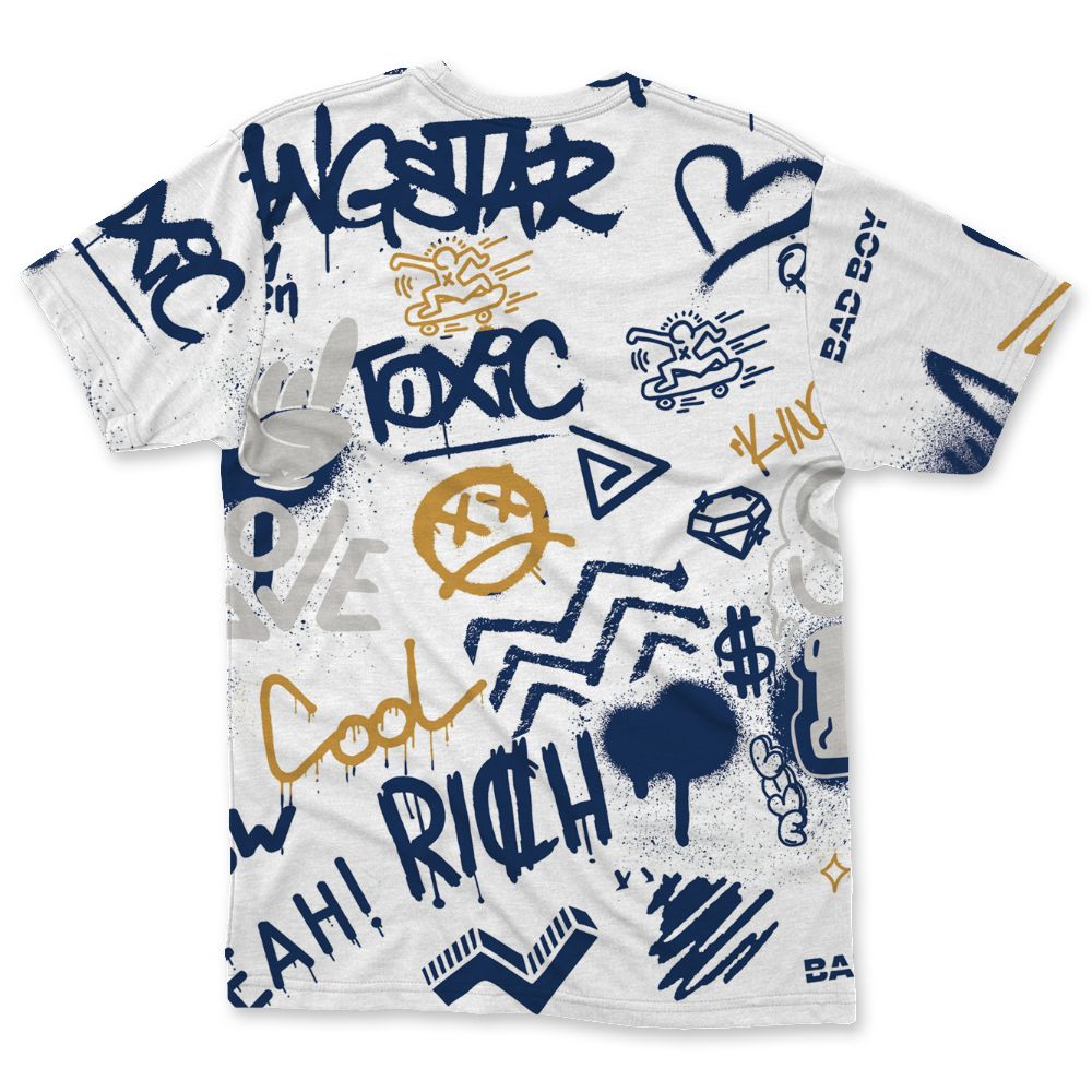 SB-Navy-4s-NastyJamz-T-Shirt-Match-Graffiti-King-3D-All-Over-Print-Doodle-Style