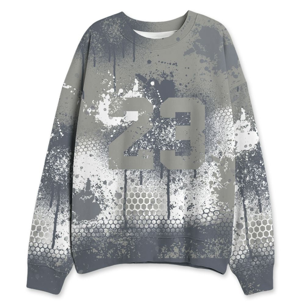 Cool-Grey-9s-NastyJamz-Sweatshirt-Match-23-Painted-Graffiti