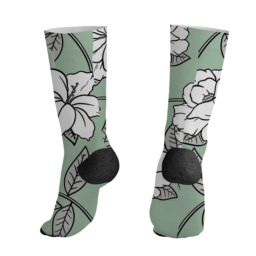 Seafoam-Sail-4s-NastyJamz-Socks-Match-23-Floral-All-Over-Print-Flower