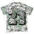 Seafoam-Sail-4s-NastyJamz-T-Shirt-Match-23-Floral-All-Over-Print-Flower