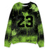 Air-Foamposite-One-Black-Volt-NastyJamz-Sweatshirt-Match-23-Painted-Graffiti