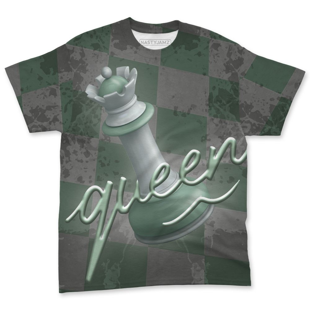 Seafoam-Sail-4s-NastyJamz-T-Shirt-Match-Black-Queen-All-Over-Print