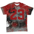 U.nion-Varsity-Red-Shadow-Grey-1s-NastyJamz-T-Shirt-Match-23-Painted-Graffiti