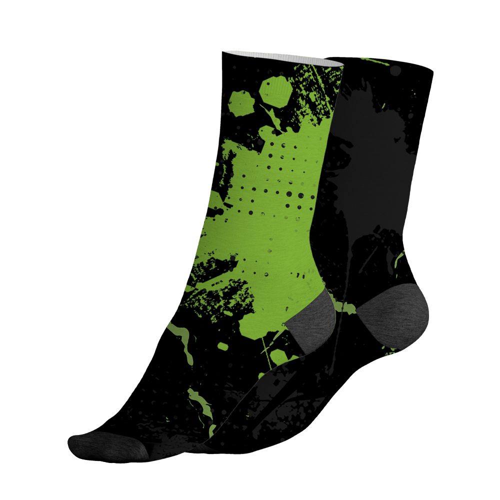 Air-Foamposite-One-Black-Volt-NastyJamz-Socks-Match-Hustle-Move-In-Silence-All-Over-Print