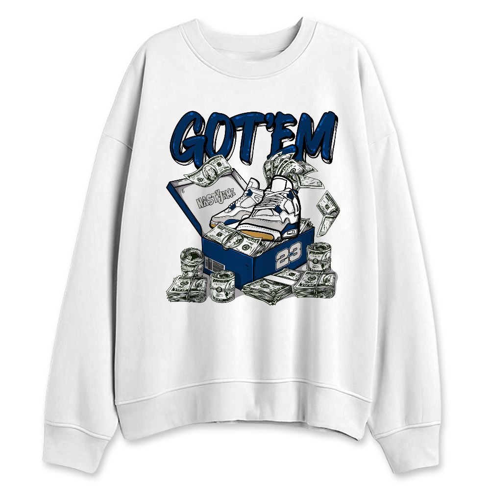 SB-Navy-4s-NastyJamz-Sweatshirt-Match-Dollar-Sneaker-Box