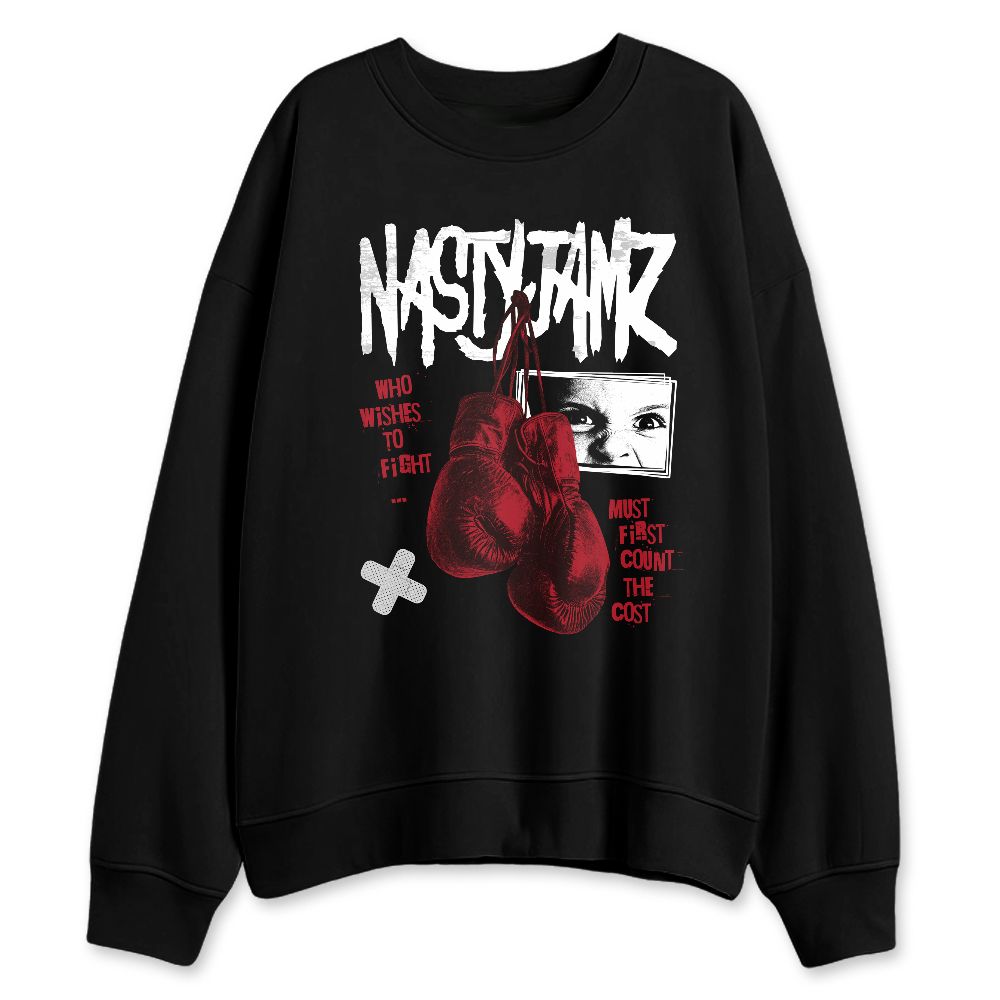 U.nion-Varsity-Red-Shadow-Grey-1s-NastyJamz-Sweatshirt-Match-Fight-Count-Cost