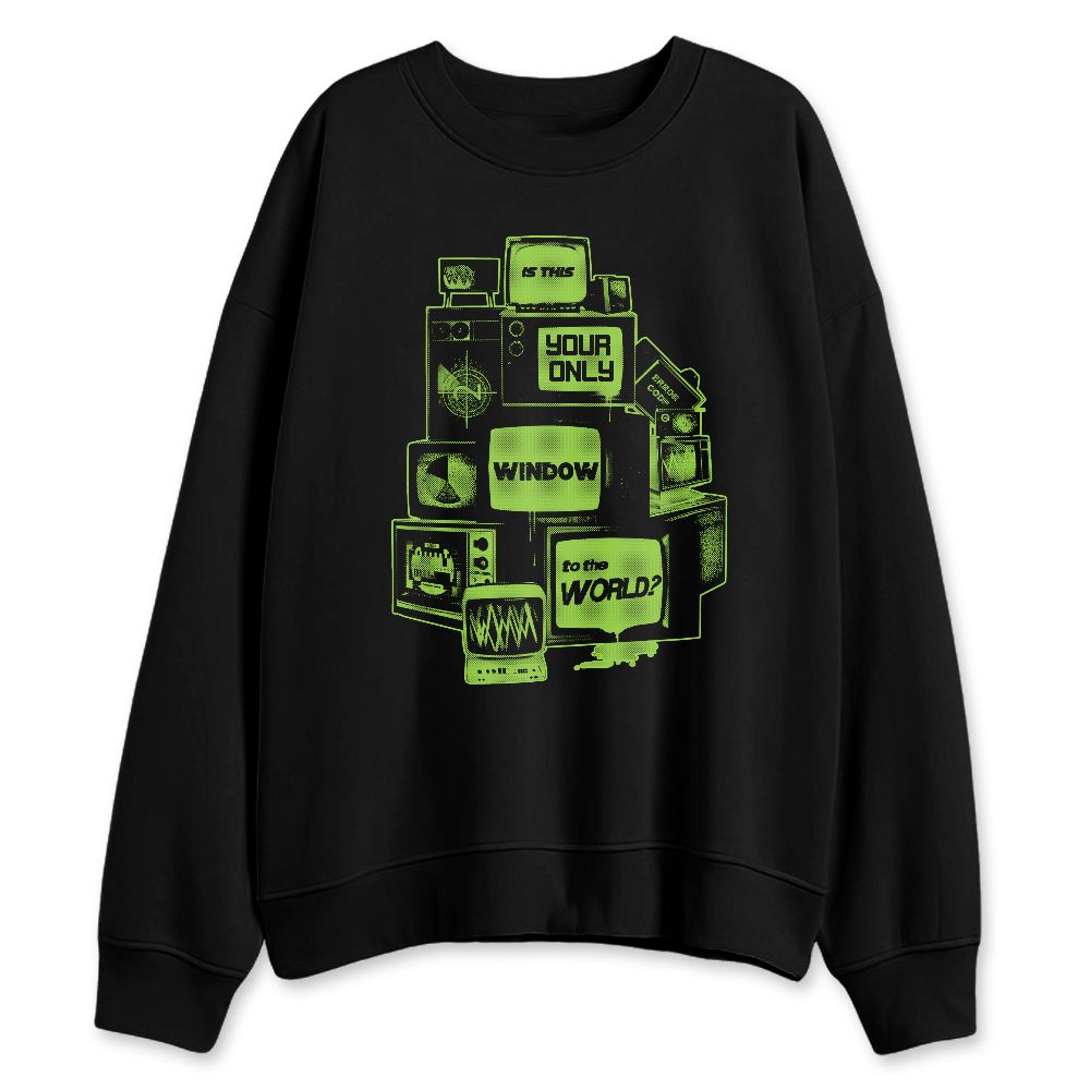 Air-Foamposite-One-Black-Volt-NastyJamz-Sweatshirt-Match-Television