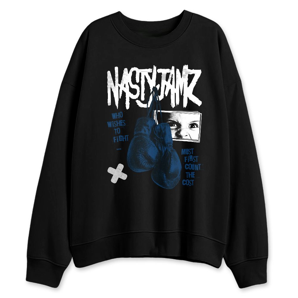 SB-Navy-4s-NastyJamz-Sweatshirt-Match-Fight-Count-Cost