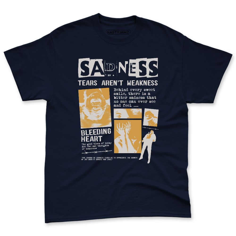 SB-Navy-4s-NastyJamz-Premium-T-Shirt-Match-Sadness