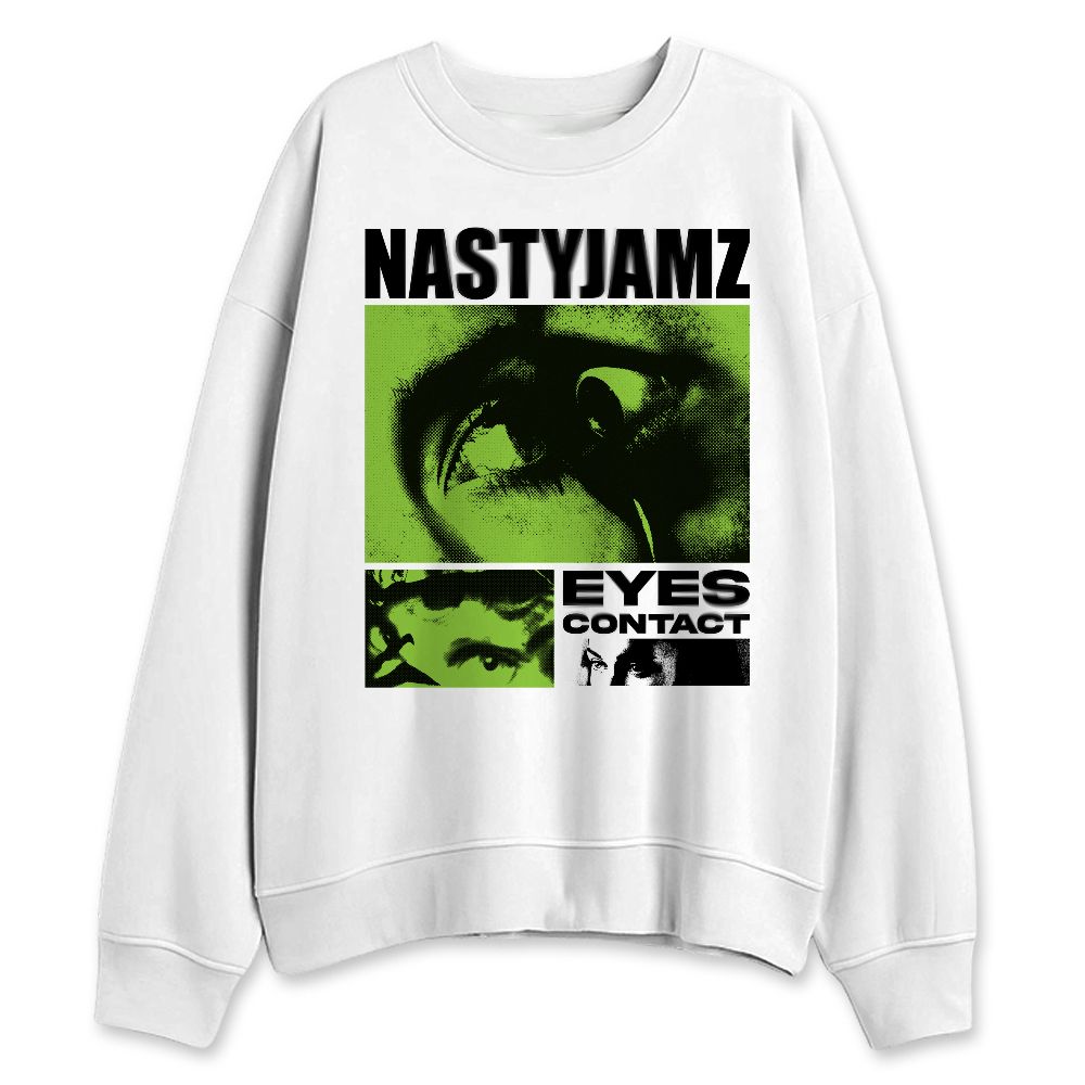 Air-Foamposite-One-Black-Volt-NastyJamz-Sweatshirt-Match-Eyes-Contact