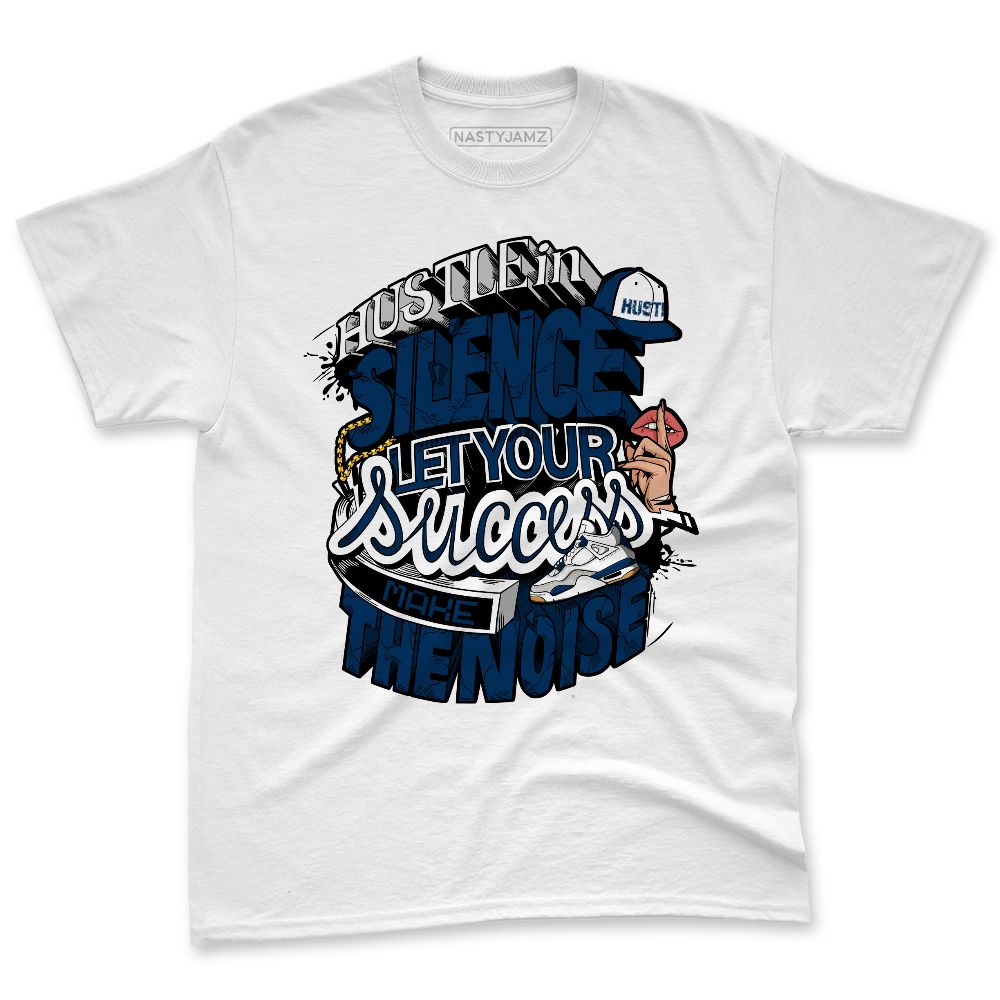 SB-Navy-4s-NastyJamz-Premium-T-Shirt-Match-Hustle-Silence