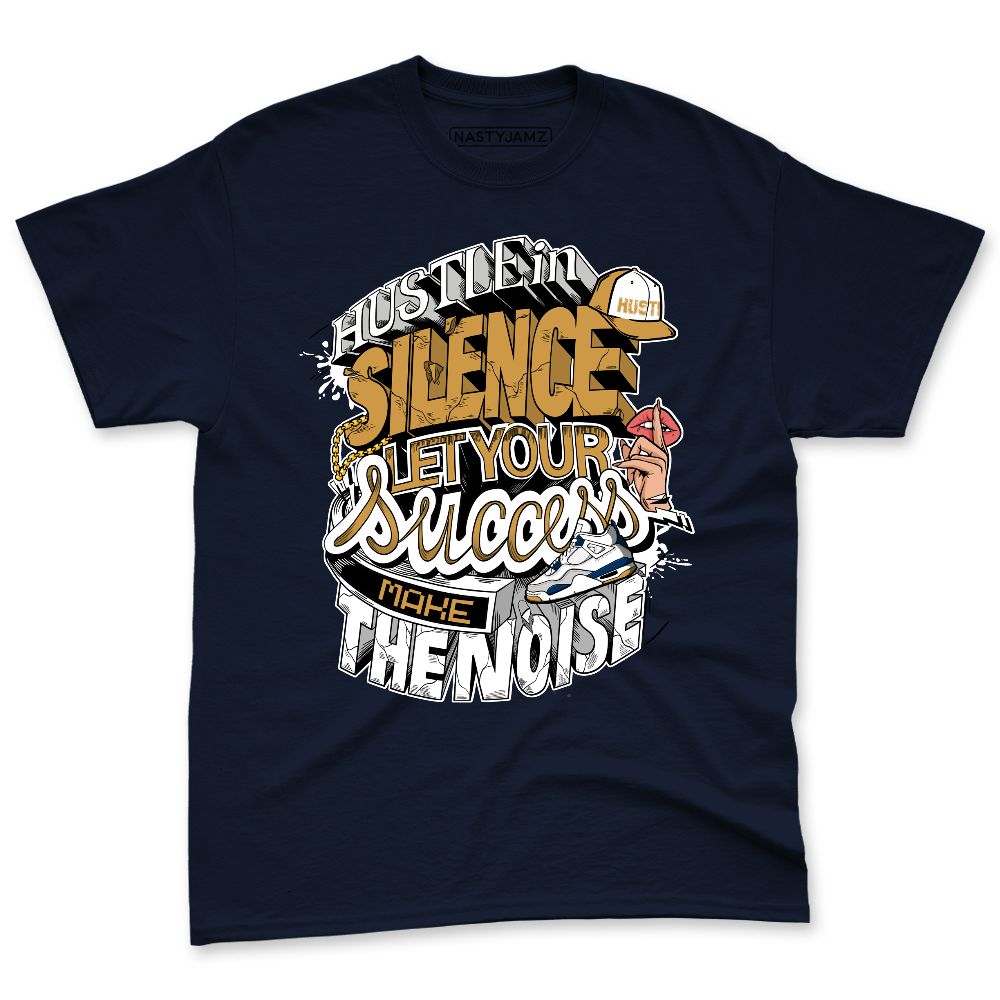 SB-Navy-4s-NastyJamz-Premium-T-Shirt-Match-Hustle-Silence