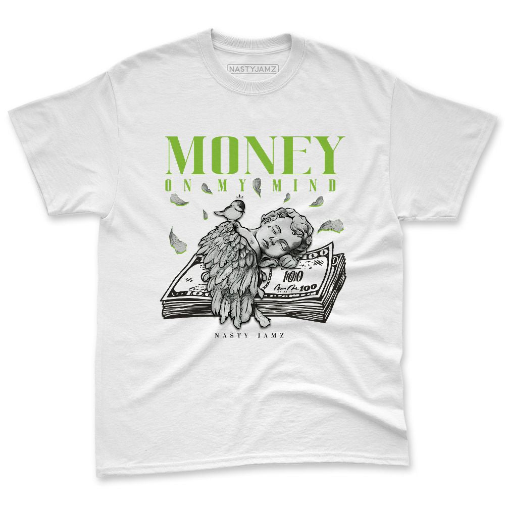 Air-Foamposite-One-Black-Volt-NastyJamz-Premium-T-Shirt-Match-Money-On-My-Mind-Angel