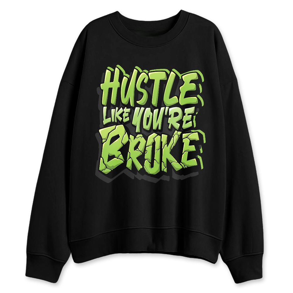 Air-Foamposite-One-Black-Volt-NastyJamz-Sweatshirt-Match-Hustle-Like-Broke
