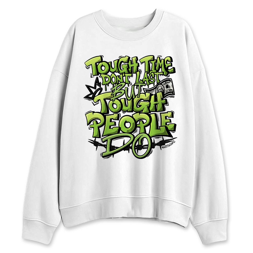 Air-Foamposite-One-Black-Volt-NastyJamz-Sweatshirt-Match-Tough-People-Never-Fall