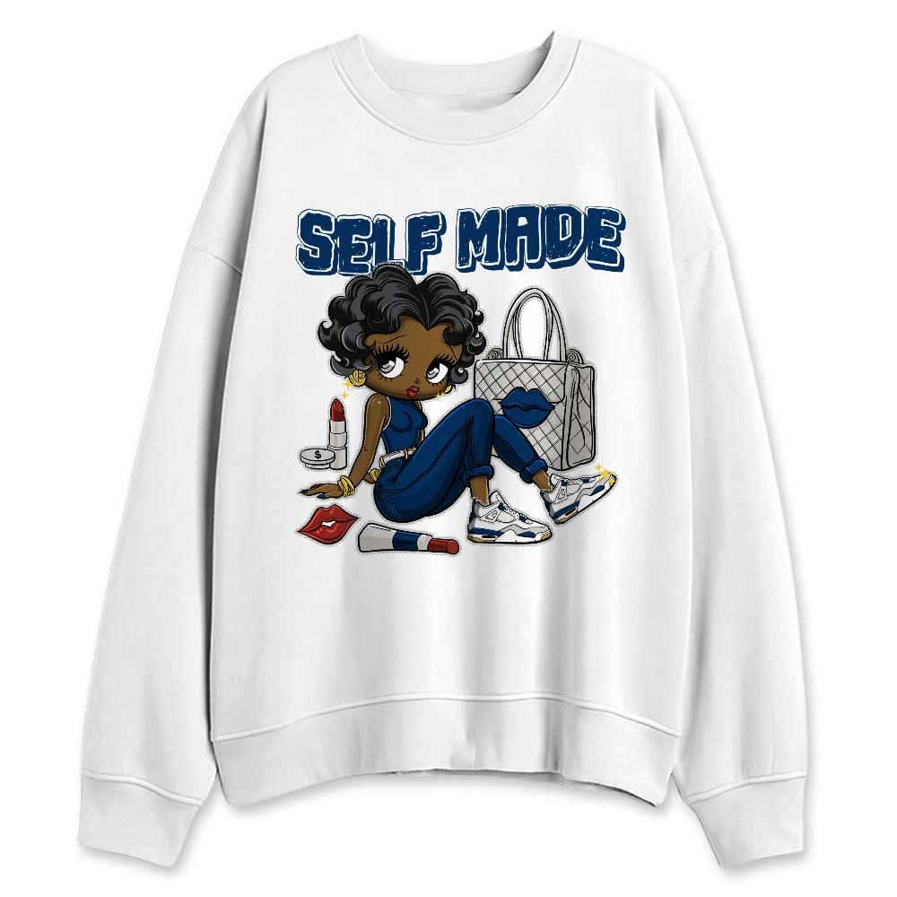 SB-Navy-4s-NastyJamz-Sweatshirt-Match-Sneaker-Girl-Selfmade