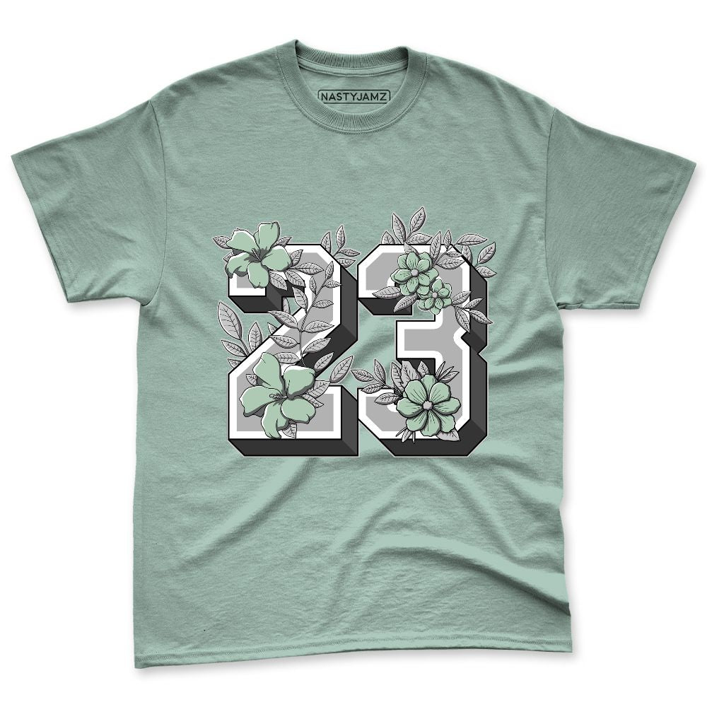 Seafoam-Sail-4s-NastyJamz-Premium-T-Shirt-Match-23-Floral