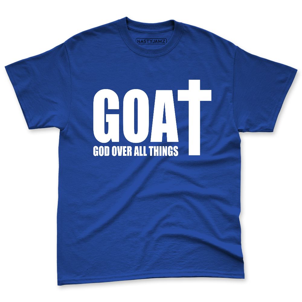 Rare-Air-Deep-Royal-Blue-1s-NastyJamz-Premium-T-Shirt-Match-GOAT-God