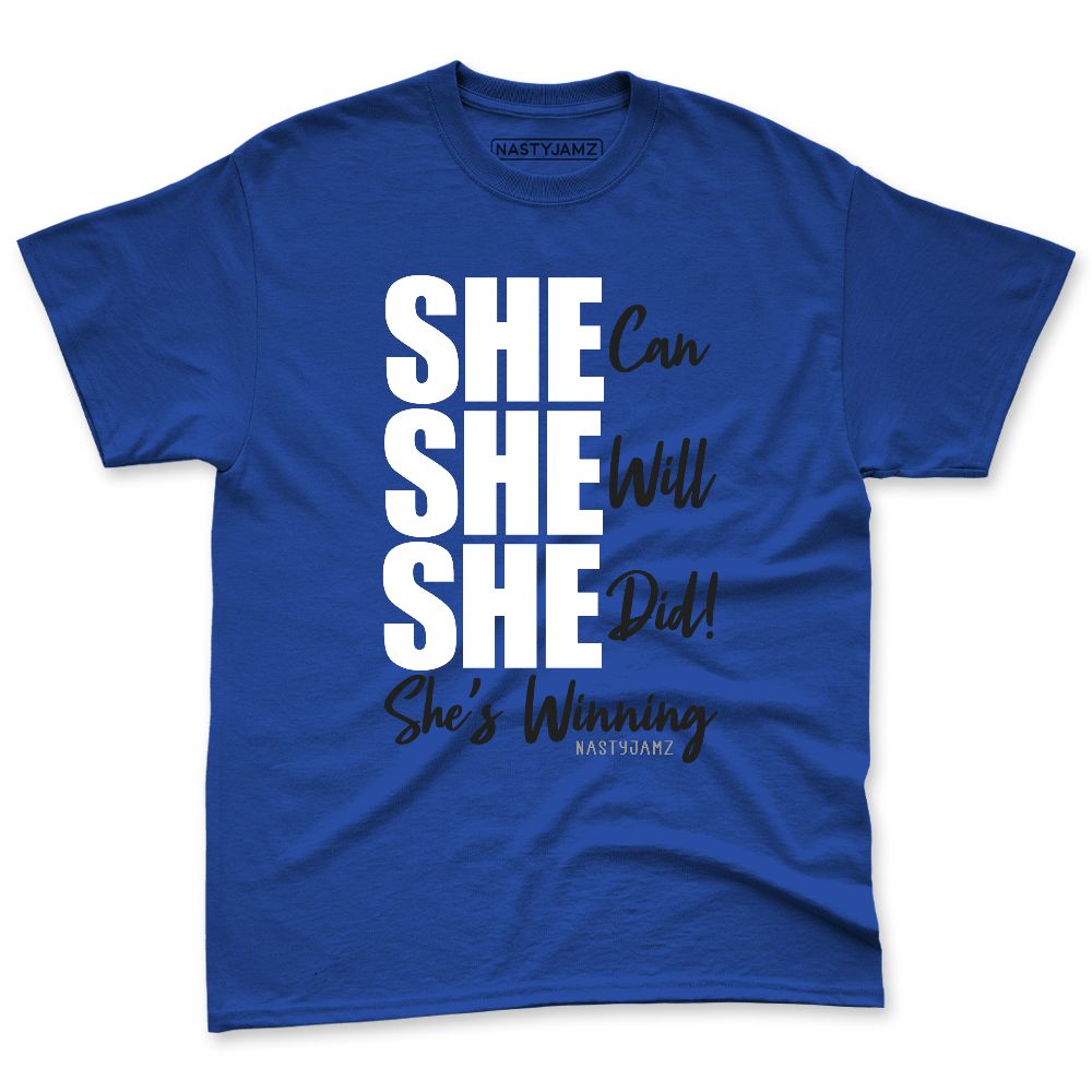 Rare-Air-Deep-Royal-Blue-1s-NastyJamz-Premium-T-Shirt-Match-SHE