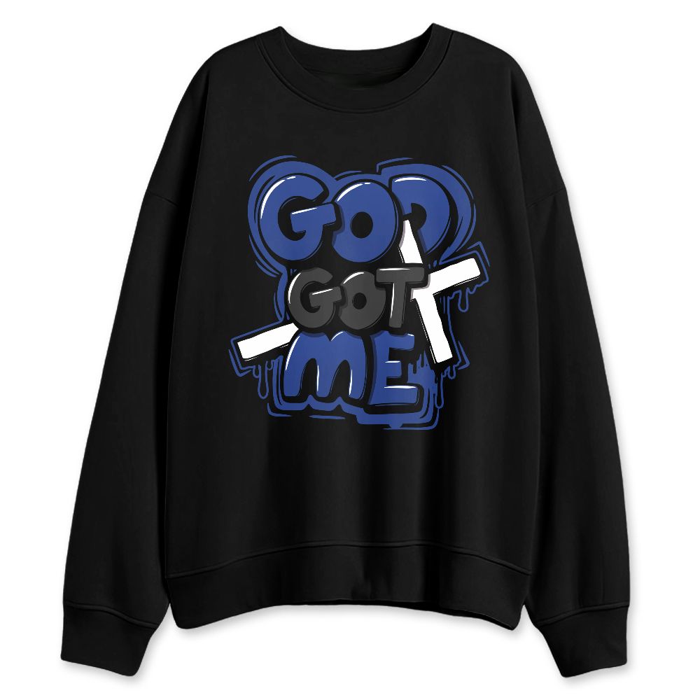 Rare-Air-Deep-Royal-Blue-1s-NastyJamz-Sweatshirt-Match-God-Got-Me