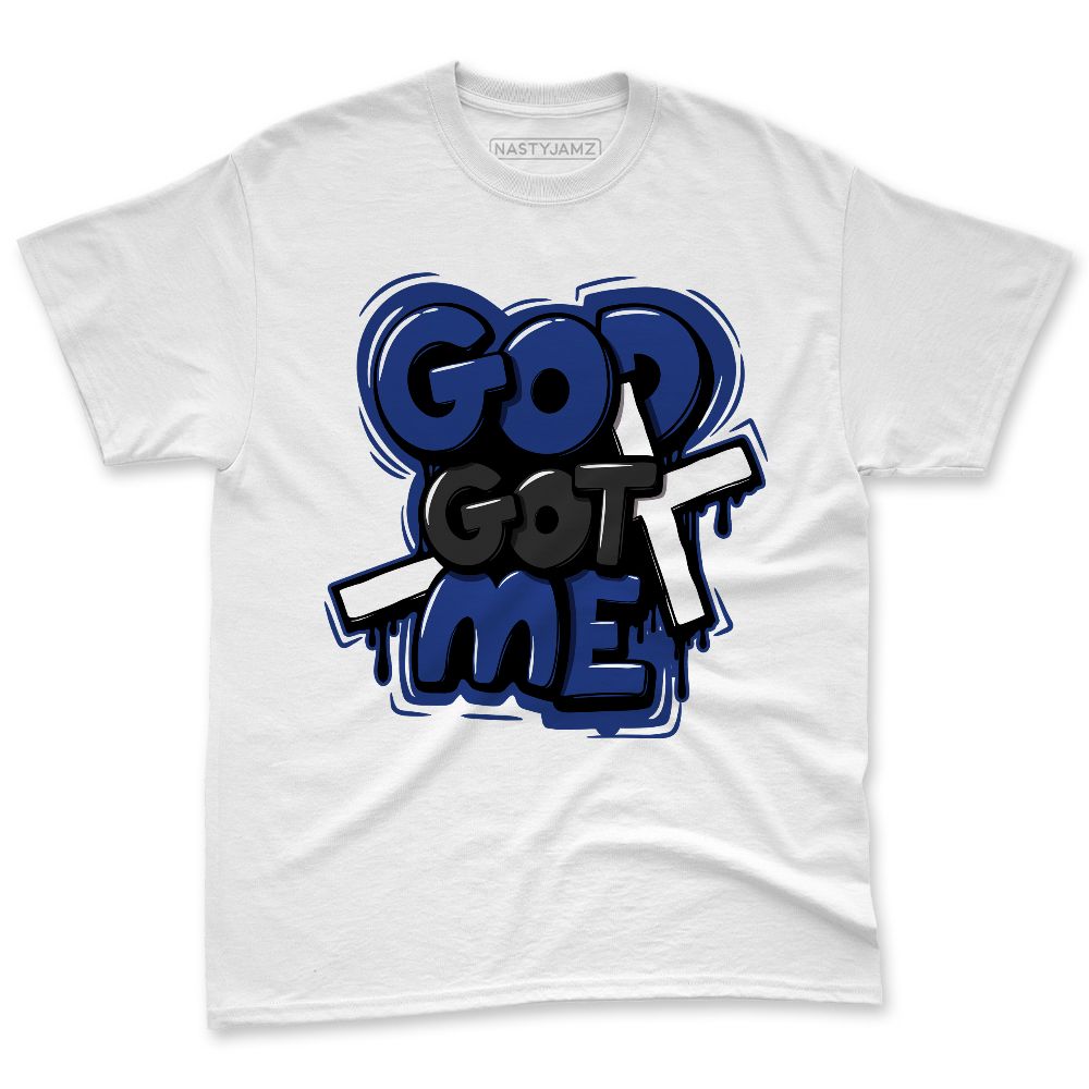 Rare-Air-Deep-Royal-Blue-1s-NastyJamz-Premium-T-Shirt-Match-God-Got-Me