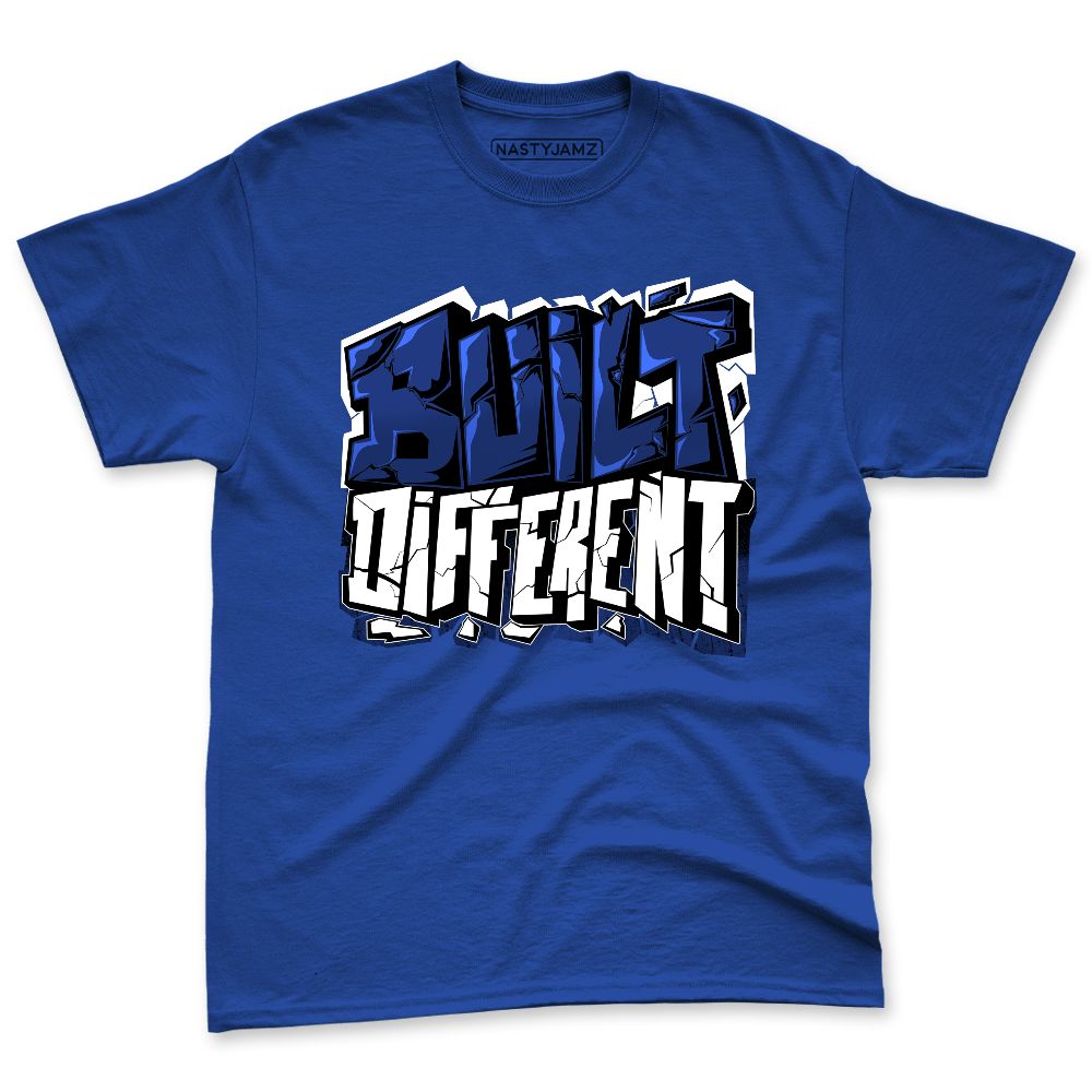 Rare-Air-Deep-Royal-Blue-1s-NastyJamz-Premium-T-Shirt-Match-Built-Different