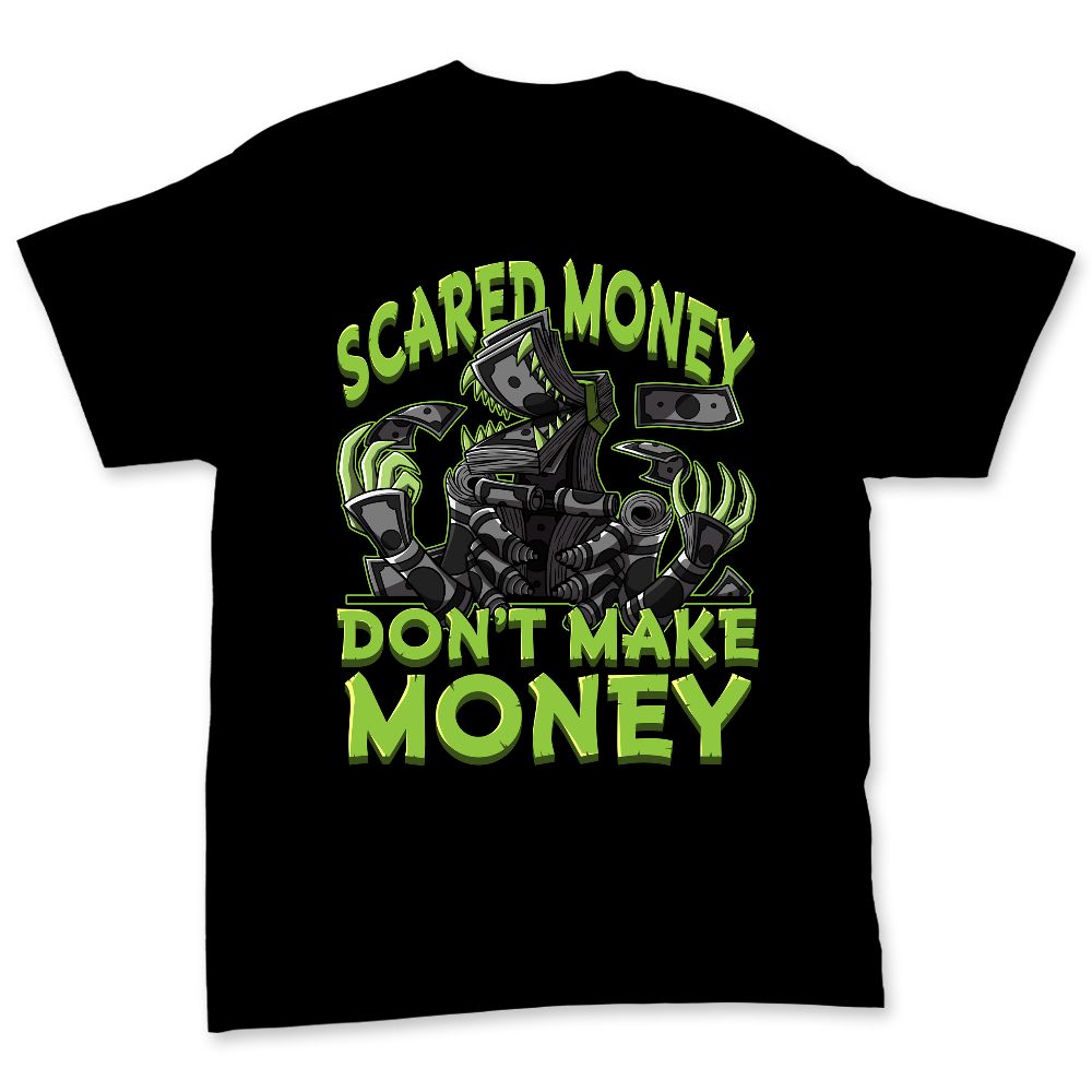 Air-Foamposite-One-Black-Volt-NastyJamz-Premium-T-Shirt-Match-Scared-Money