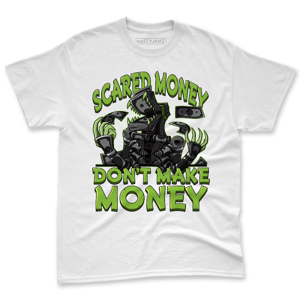 Air-Foamposite-One-Black-Volt-NastyJamz-Premium-T-Shirt-Match-Scared-Money