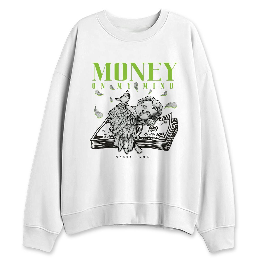 Air-Foamposite-One-Black-Volt-NastyJamz-Sweatshirt-Match-Money-On-My-Mind-Angel