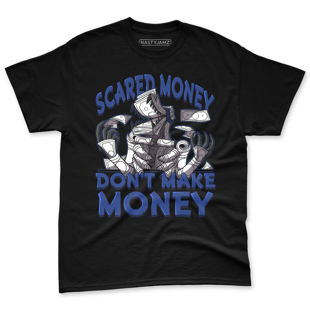 Rare-Air-Deep-Royal-Blue-1s-NastyJamz-Premium-T-Shirt-Match-Scared-Money