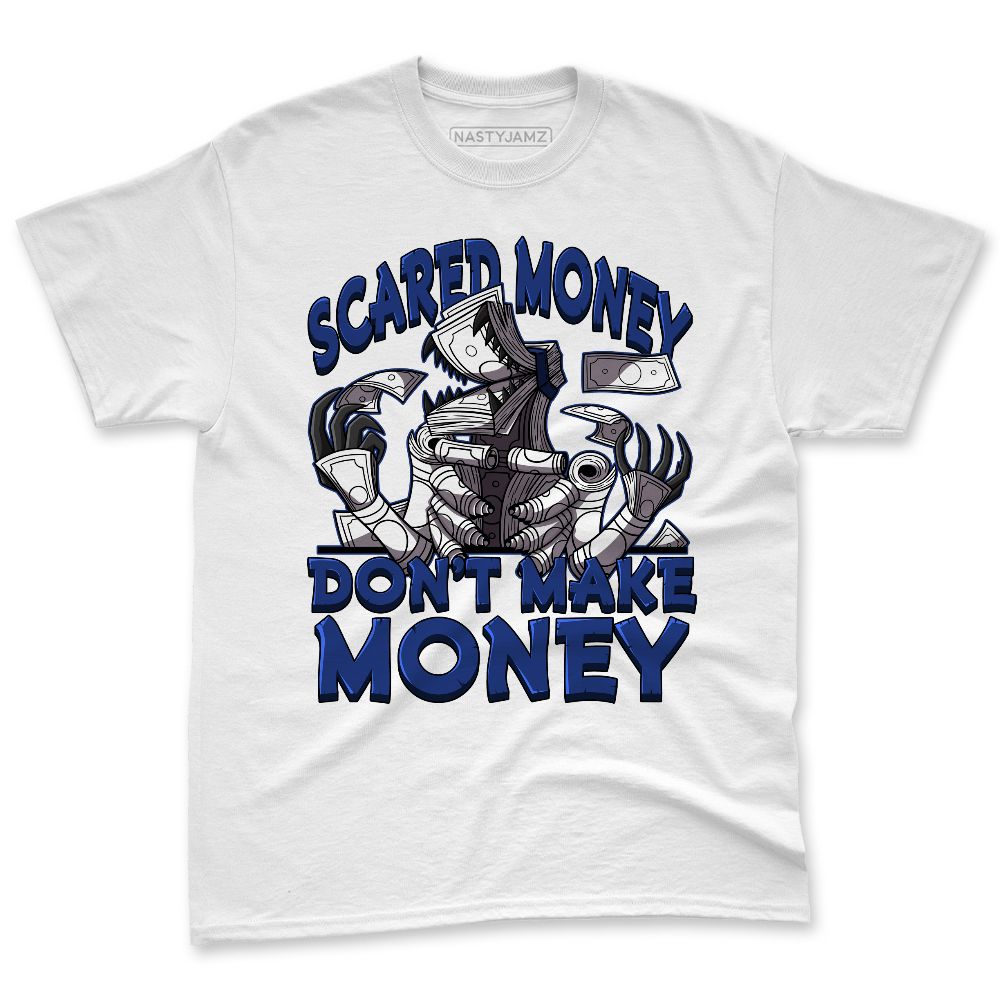 Rare-Air-Deep-Royal-Blue-1s-NastyJamz-Premium-T-Shirt-Match-Scared-Money