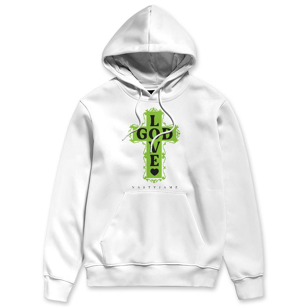 Air-Foamposite-One-Black-Volt-NastyJamz-Hoodie-Match-God-Love