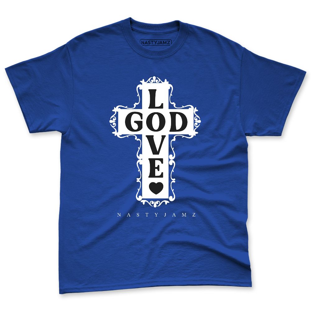 Rare-Air-Deep-Royal-Blue-1s-NastyJamz-Premium-T-Shirt-Match-God-Love