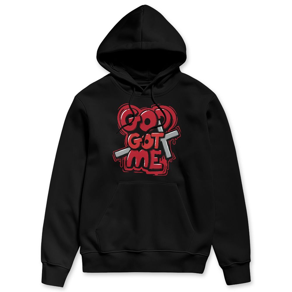 U.nion-Varsity-Red-Shadow-Grey-1s-NastyJamz-Hoodie-Match-God-Got-Me