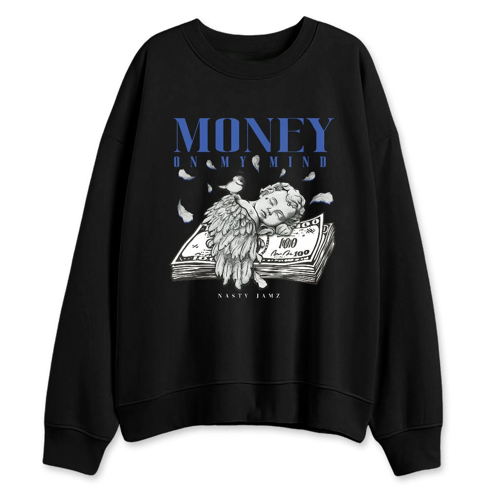 Rare-Air-Deep-Royal-Blue-1s-NastyJamz-Sweatshirt-Match-Money-On-My-Mind-Angel