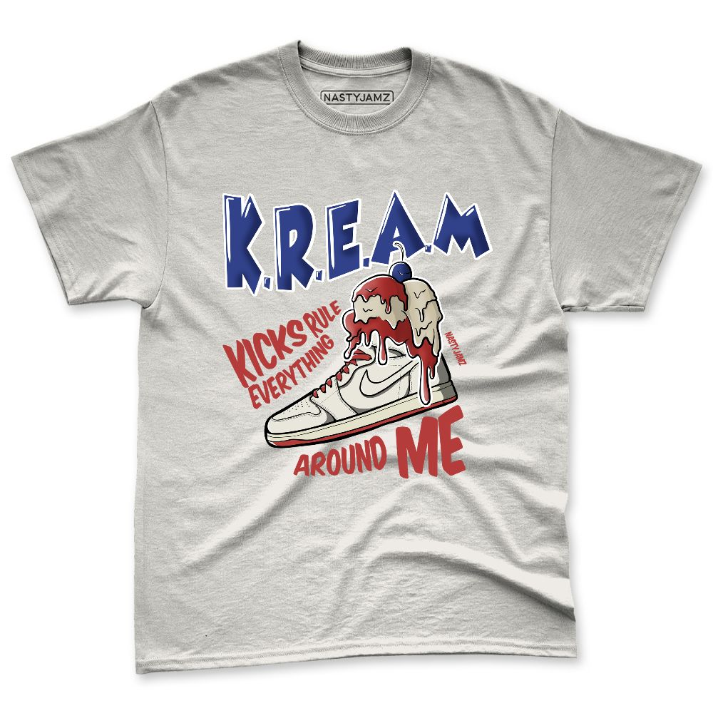 Rare-Air-Cinnabar-1s-NastyJamz-Premium-T-Shirt-Match-Kream-Sneaker