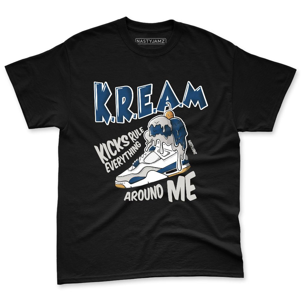 SB-Navy-4s-NastyJamz-Premium-T-Shirt-Match-Kream-Sneaker