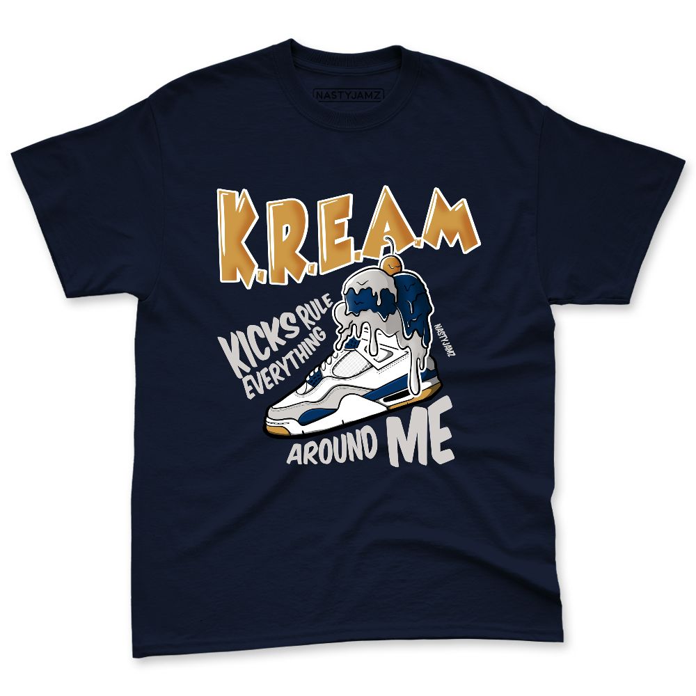 SB-Navy-4s-NastyJamz-Premium-T-Shirt-Match-Kream-Sneaker