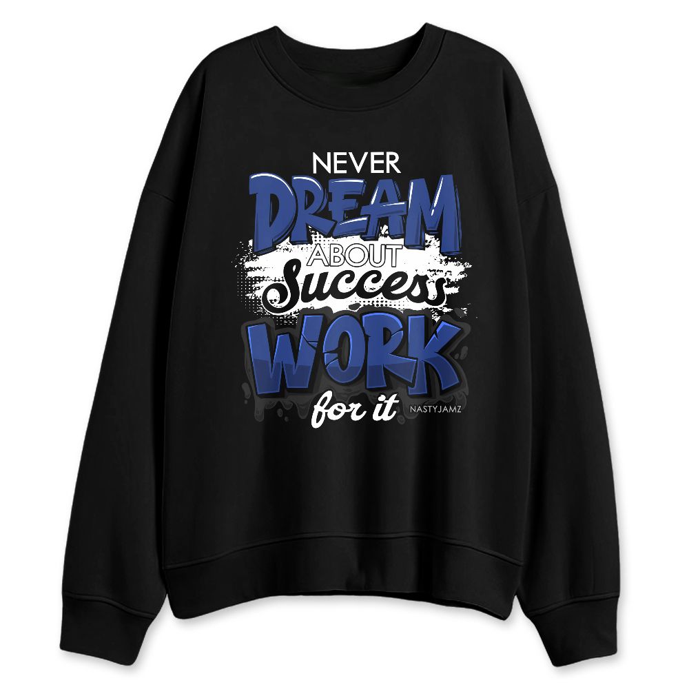 Rare-Air-Deep-Royal-Blue-1s-NastyJamz-Sweatshirt-Match-Work-For-Dream