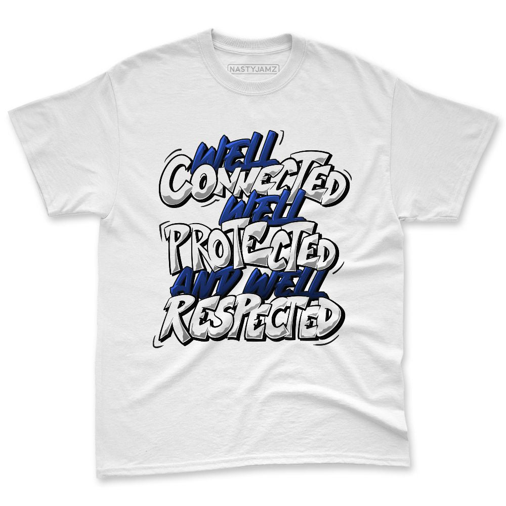 Rare-Air-Deep-Royal-Blue-1s-NastyJamz-Premium-T-Shirt-Match-WELL