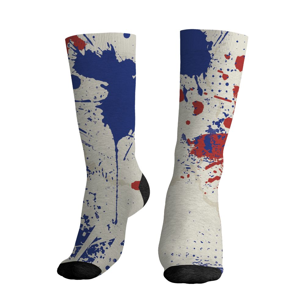 Rare-Air-Cinnabar-1s-NastyJamz-Socks-Match-Hustle-Move-In-Silence-All-Over-Print