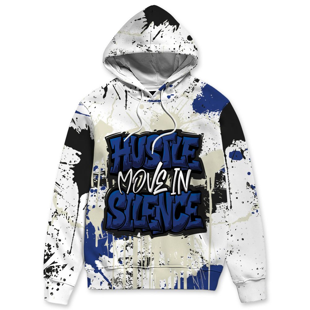 Rare-Air-Deep-Royal-Blue-1s-NastyJamz-Hoodie-Match-Hustle-Move-In-Silence-All-Over-Print