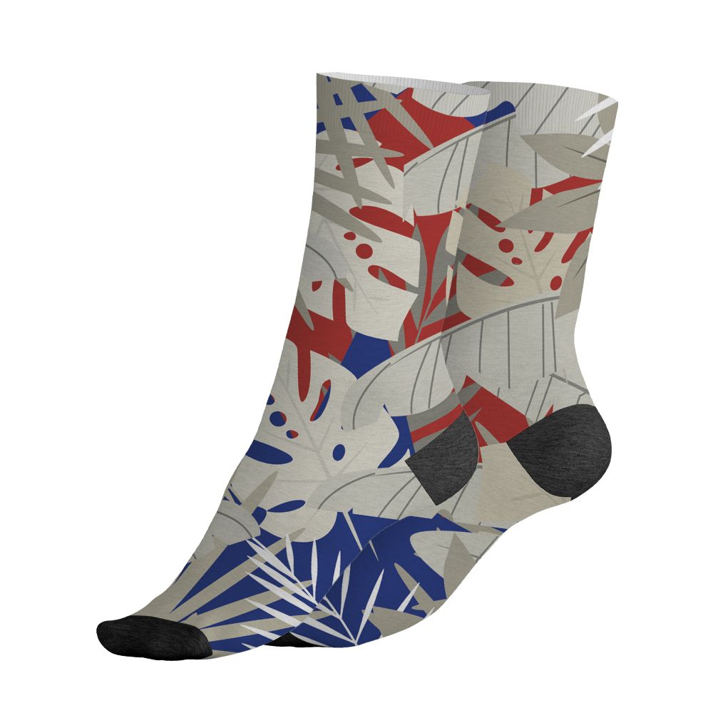 Rare-Air-Cinnabar-1s-NastyJamz-Socks-Match-Custom-23-Leopard-All-Over-Print