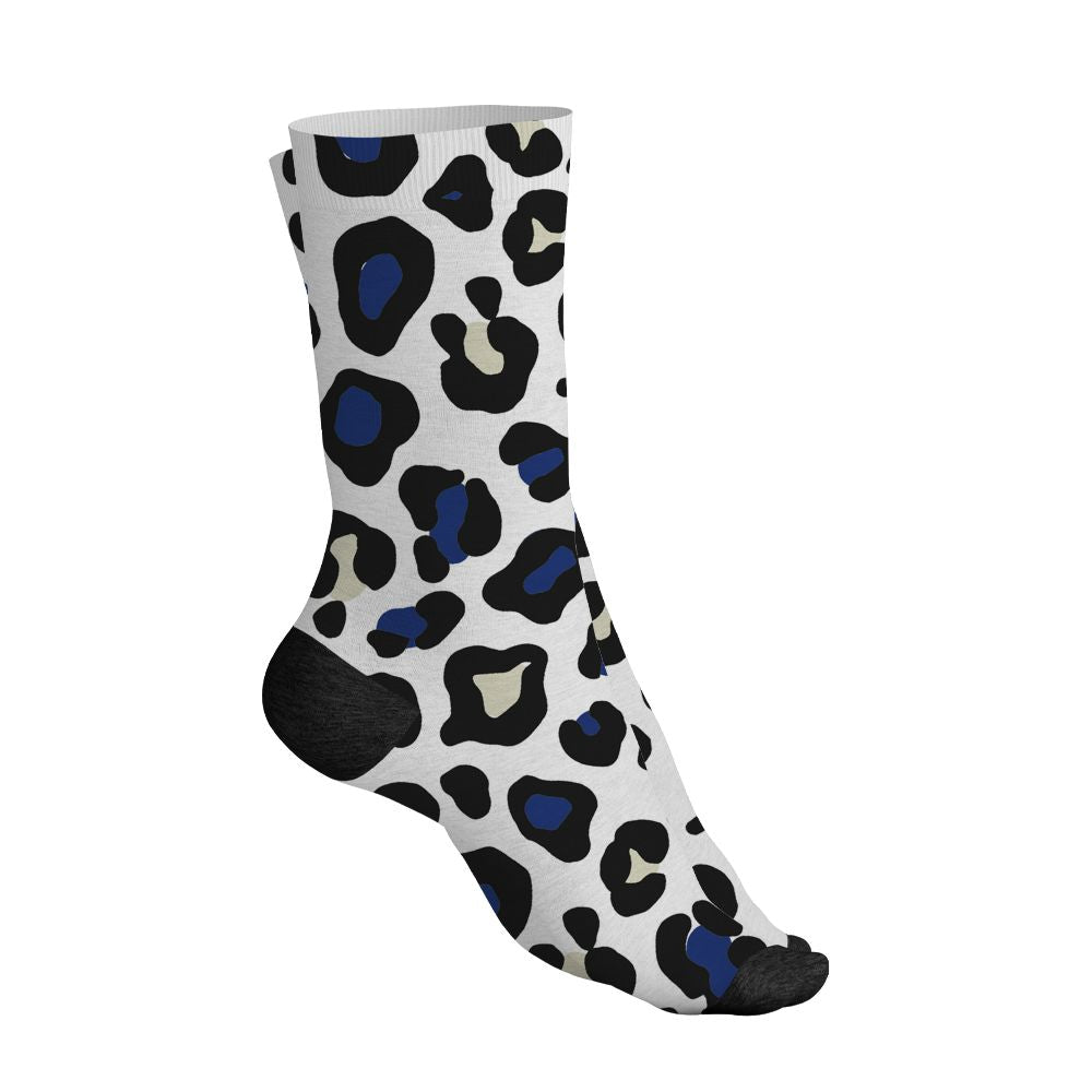 Rare-Air-Deep-Royal-Blue-1s-NastyJamz-Socks-Match-Leopard-Pattern-All-Over-Print