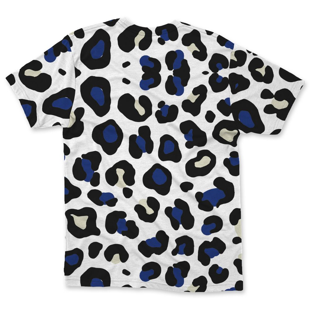 Rare-Air-Deep-Royal-Blue-1s-NastyJamz-T-Shirt-Match-Leopard-Pattern-All-Over-Print